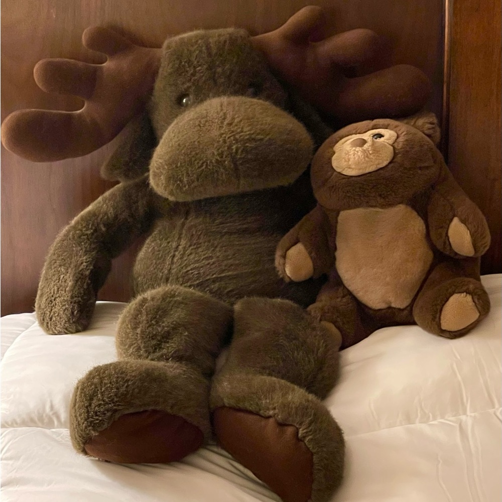 Two of the cutest stuffed animals ever! They come together!